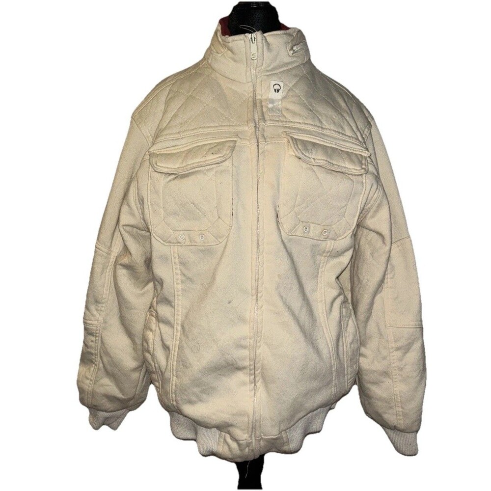 Sportier 1957 Medium Long Sleeve Full Zip High Neck 100% Polyester Jacket